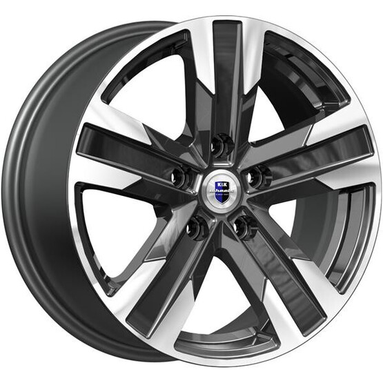 Диск K&K Висмут 16x7 5x108 ET33 DIA67.1 АЛМАЗ ЧЁРНЫЙ