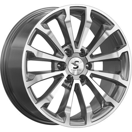 Диск Premium Series Кр006 20x8.5 6x139.7 ET30 DIA77.8 DIAMOND GLOSS GRAPHITE