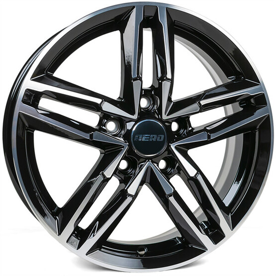 Диск Aero V2184 16x6 5x112 ET43 DIA57.1 BFP