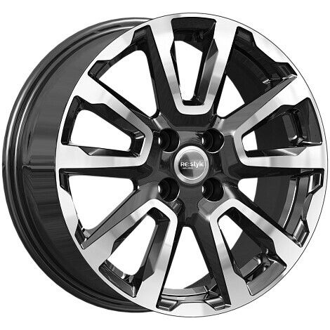 Диск K&K Кс1026 16x6.5 4x100 ET46 DIA54.1 АЛМАЗ ЧЁРНЫЙ