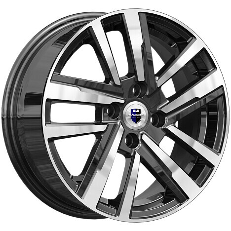Диск K&K Хант (Кс1034) 15x6 4x100 ET37 DIA60.1 АЛМАЗ ЧЁРНЫЙ