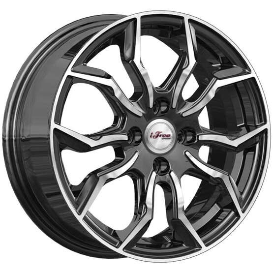Диск Ifree Бохо 15x6 4x100 ET37 DIA60.1 БЛЭК ДЖЕК