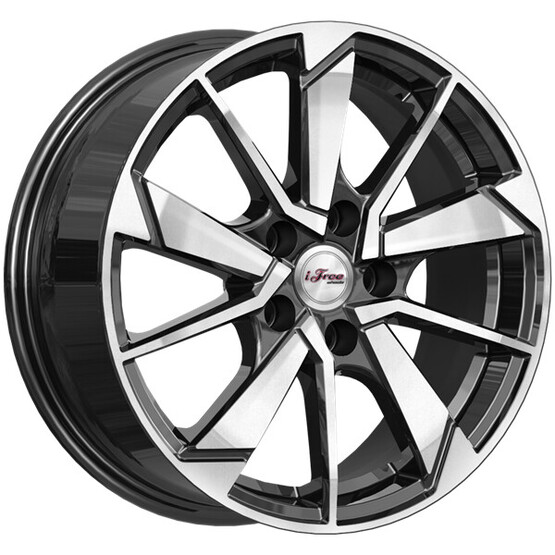 Диск Ifree Зиплайн 16x6.5 5x105 ET38 DIA56.6 БЛЭК ДЖЕК