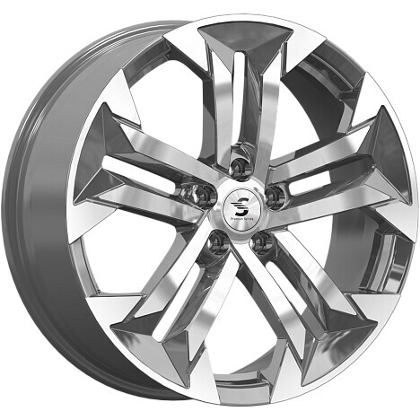 Диск Premium Series Кр015 19x7.5 5x108 ET36 DIA65.1 DIAMOND GLOSS GRAPHITE