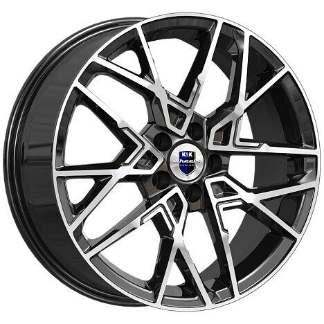 Диск K&K Вудроф 18x7 5x108 ET36 DIA65.1 АЛМАЗ ЧЁРНЫЙ