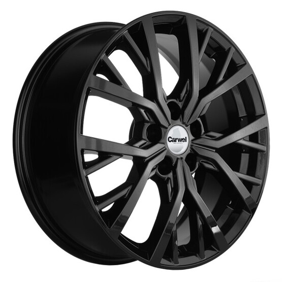 Диск Carwel Тур 1806 18x7 5x110 ET50 DIA63.3 BL