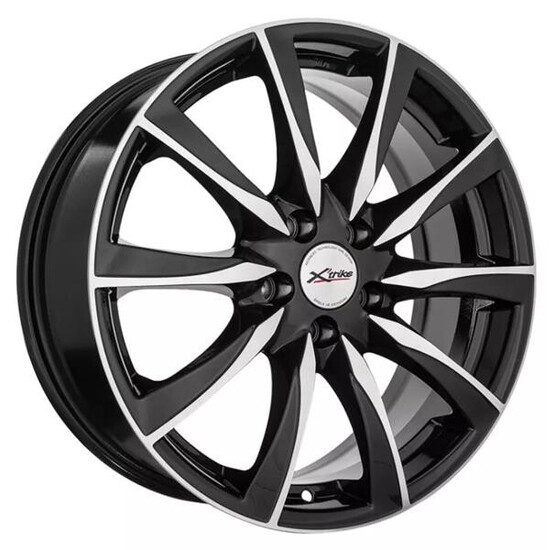 Диск X'trike X-120М 17x7 5x105 ET38 DIA56.6 BK/FP