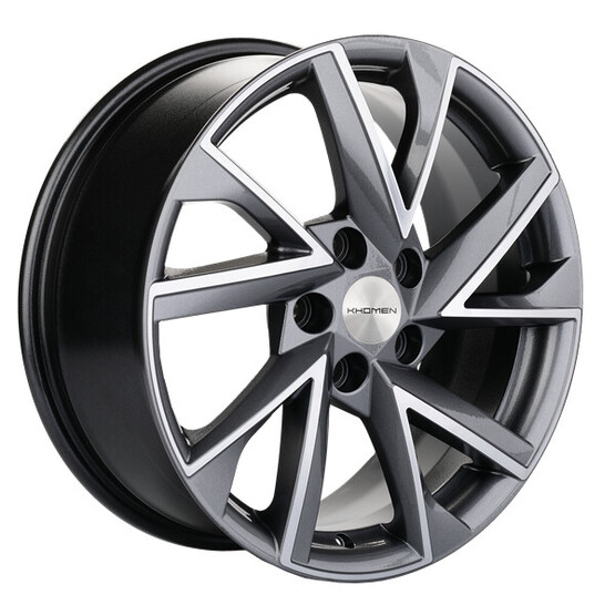 Диск Khomen 1714 17x7 5x110 ET46 DIA63.3 GRAY-FP