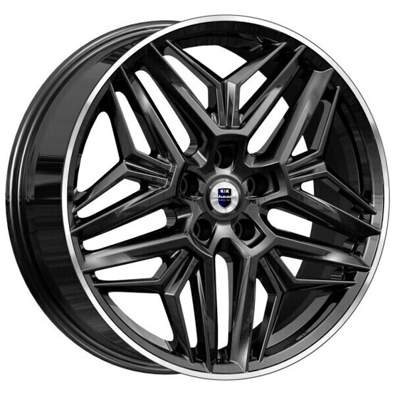 Диск K&K Колумб 19x7 5x108 ET36 DIA65.1 АЛМАЗ ЧЁРНЫЙ