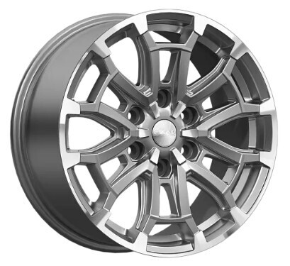 Диск Скад Авилис 18x8 6x114.3 ET46 DIA67.1 АЛМАЗ ГРАФИТ