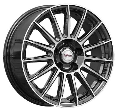 Диск Ifree Азур 16x6.5 5x114.3 ET40 DIA66.1 БЛЭК ДЖЕК