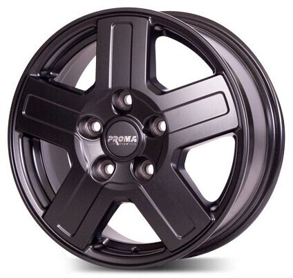 Диск Прома Ty99 Bus 16x6.5 5x130 ET65 DIA89.1 ЧЕРНЫЙ МАТОВЫЙ