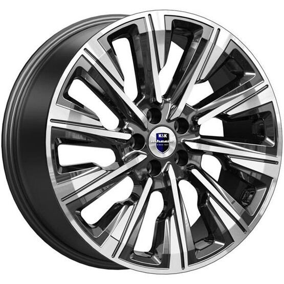 Диск K&K Галего (Кс1039) 19x7.5 5x114.3 ET40 DIA64.1 АЛМАЗ ЧЁРНЫЙ