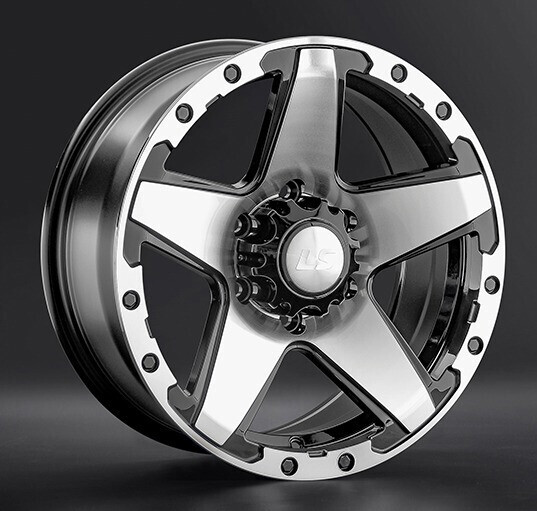 Диск Ls Wheels Ls 1284 16x8 5x150 ET2 DIA110.1 BKF