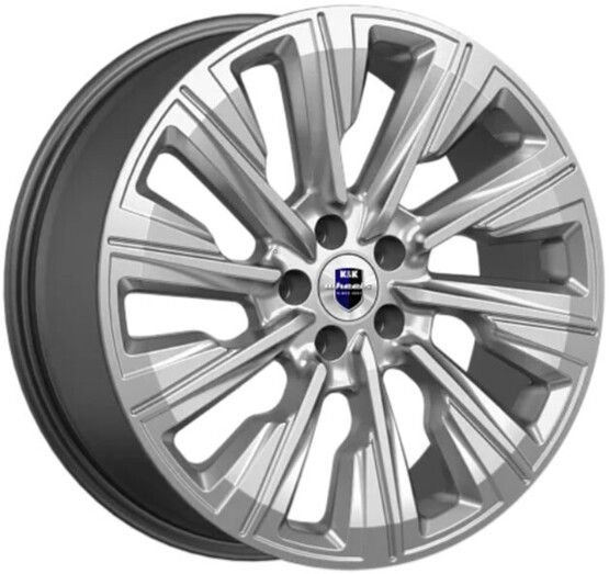 Диск K&K Галего (Кс1039) 19x7.5 5x108 ET33 DIA67.1 ДАРК ПЛАТИНУМ