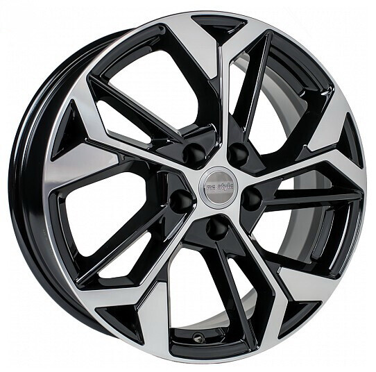Диск K&K Кс1062 17x6.5 5x108 ET33 DIA60.1 АЛМАЗ ЧЁРНЫЙ