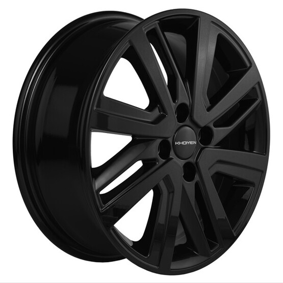 Диск Khomen 1609 16x6 4x100 ET37 DIA60.1 BLACK