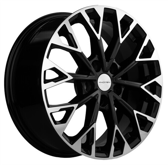 Диск Khomen Khw1718 17x7 5x110 ET45 DIA67.1 BLACK-FP