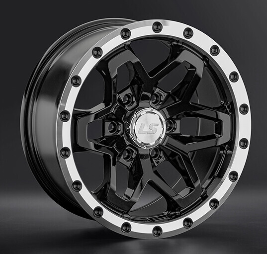 Диск Ls Wheels Ls1350 17x9 6x139.7 ET15 DIA106.1 BKL