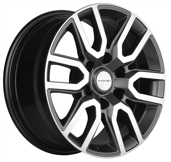 Диск Khomen 1723 17x8 6x139.7 ET25 DIA106.1 GRAY-FP