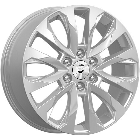 Диск Premium Series Кр007 20x8 6x139.7 ET38 DIA67.1 ELITE SILVER