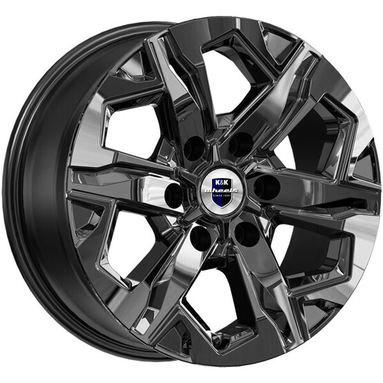 Диск K&K Тейт 17x7.5 6x114.3 ET39 DIA67.1 КВАРЦ