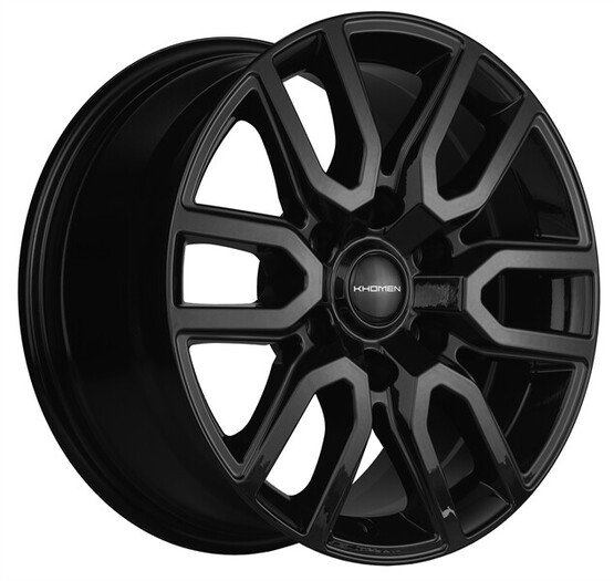 Диск Khomen 1723 17x8 6x139.7 ET36 DIA100.1 BLACK