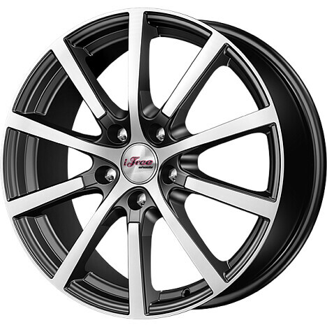 Диск Ifree Big Byz 17x7 5x114.3 ET37 DIA66.6 БЛЭК ДЖЕК
