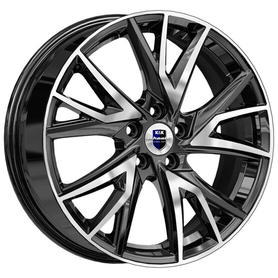 Диск K&K Кайлас 18x6.5 5x108 ET33 DIA60.1 АЛМАЗ ЧЁРНЫЙ