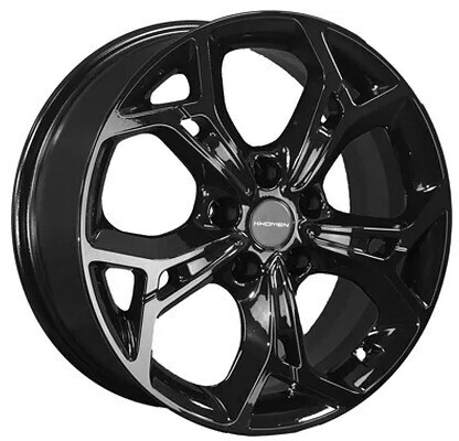 Диск Khomen 1702 17x7 5x110 ET46 DIA63.3 BLACK