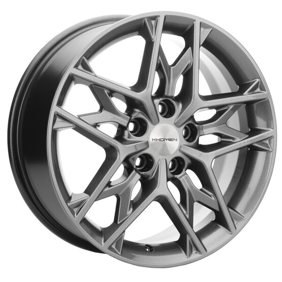 Диск Khomen 1709 17x7 5x114.3 ET43.5 DIA67.1 GRAY