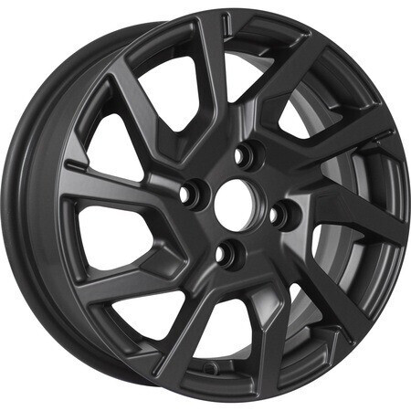 Диск Kdw Kd1420 14x5.5 4x98 ET35 DIA58.6 MATT_BLACK_PAINTED