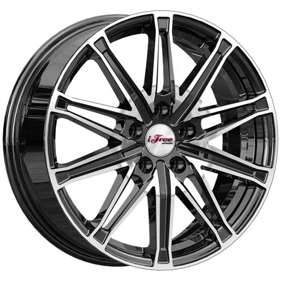 Диск Ifree Виар 17x6.5 5x105 ET38 DIA56.6 БЛЭК ДЖЕК