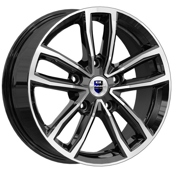Диск K&K Каланг 17x6.5 5x108 ET33 DIA60.1 АЛМАЗ ЧЁРНЫЙ