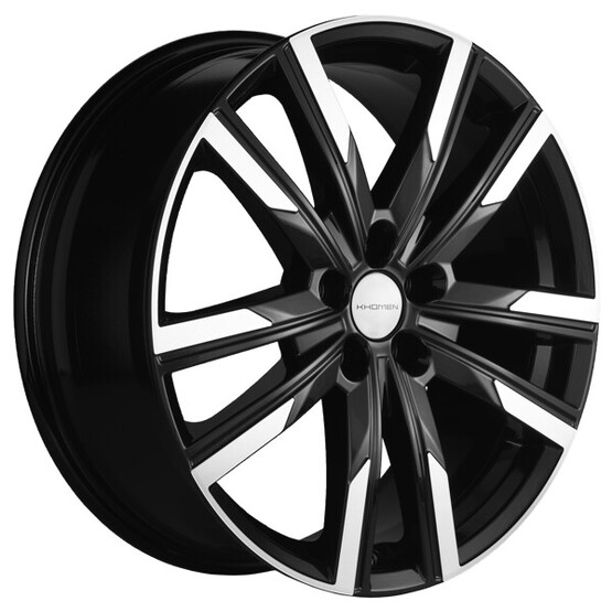 Диск Khomen 1905 19x7.5 5x100 ET28 DIA57.1 BLACK-FP