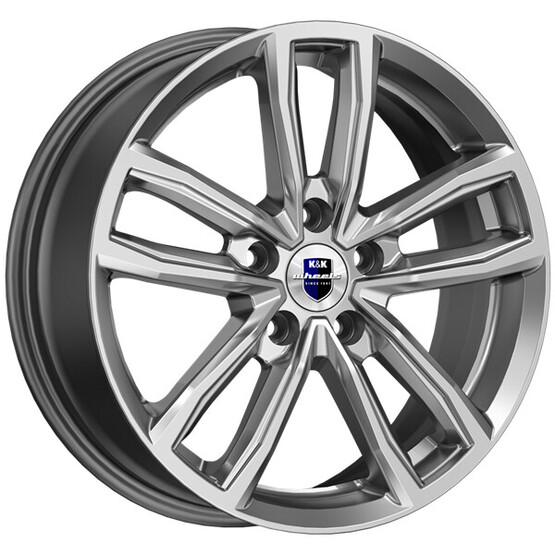 Диск K&K Каланг 17x6.5 5x114.3 ET45 DIA60.1 ДАРК ПЛАТИНУМ