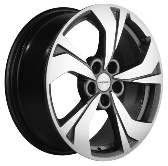 Диск Khomen 1724 17x7 5x114.3 ET37 DIA66.5 GRAY-FP