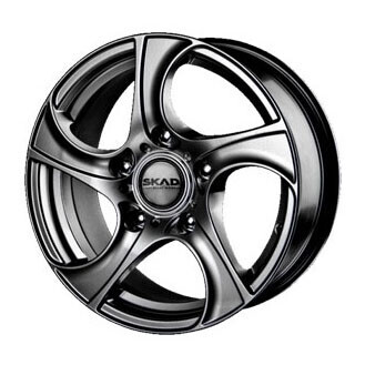 Диск Скад Вихрь 16x7 5x139.7 ET40 DIA98 ЧЁРНЫЙ БАРХАТ