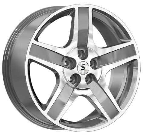 Диск Premium Series Кр008 20x8.5 5x120 ET41.5 DIA66.1 DIAMOND GLOSS GRAPHITE