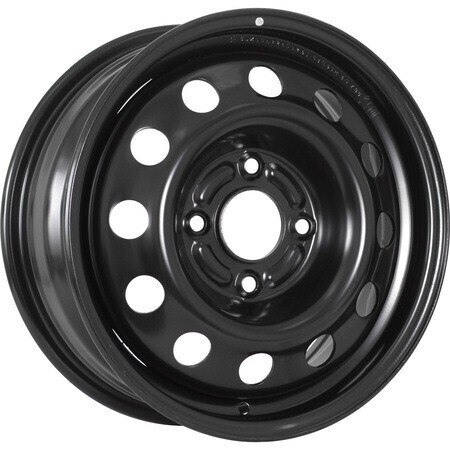 Диск Евразиа Тапо 64E45M 15x6 4x114.3 ET45 DIA66.5 BLACK