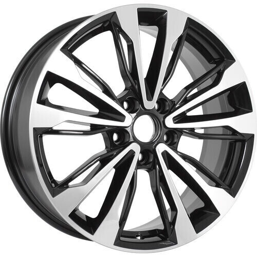 Диск Kdw Kd1830 18x7 5x108 ET47 DIA60.1 BLACK_FRONT_POLISHED