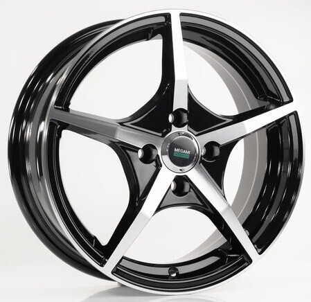 Диск Megami Mgm-19 15x6 4x100 ET50 DIA60.1 BKF