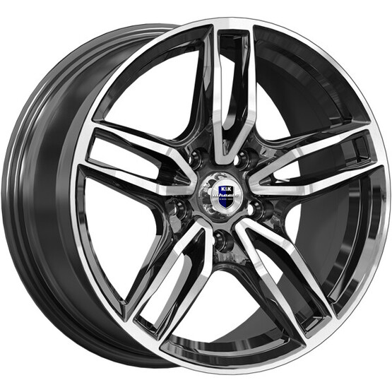 Диск K&K Бартон 17x8 5x110 ET35 DIA65.1 АЛМАЗ ЧЁРНЫЙ