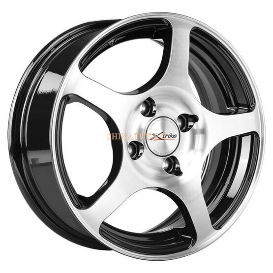 Диск X'trike X-103 14x5.5 4x100 ET35 DIA67.1 BK/FP