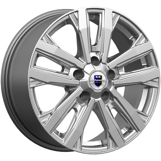 Диск K&K Мичиган 18x8 5x130 ET53 DIA71.6 ДАРК ПЛАТИНУМ