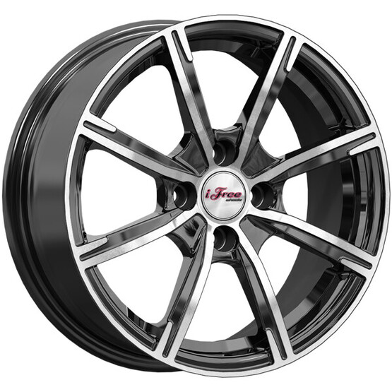 Диск Ifree Калибр 15x6 4x100 ET38 DIA67.1 БЛЭК ДЖЕК