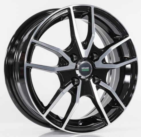 Диск Megami Mgm-20Ff 17x7 5x108 ET40 DIA65.1 BKF