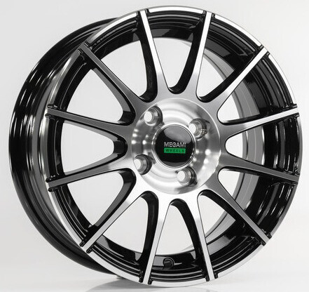 Диск Megami Mgm-35 15x6 5x100 ET38 DIA57.1 BKF
