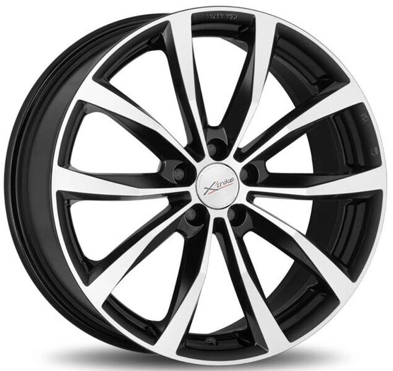 Диск X'trike X-138 18x7 5x115 ET43 DIA70.2 BK/FP