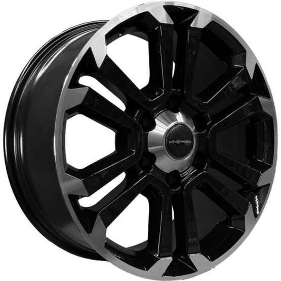Диск Khomen Khw1817 18x7.5 6x114.3 ET38 DIA67.1 BLACK-FP